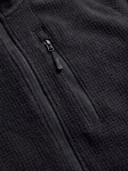 Lightweight Grid Fleece Work Jacket for Cold Weather