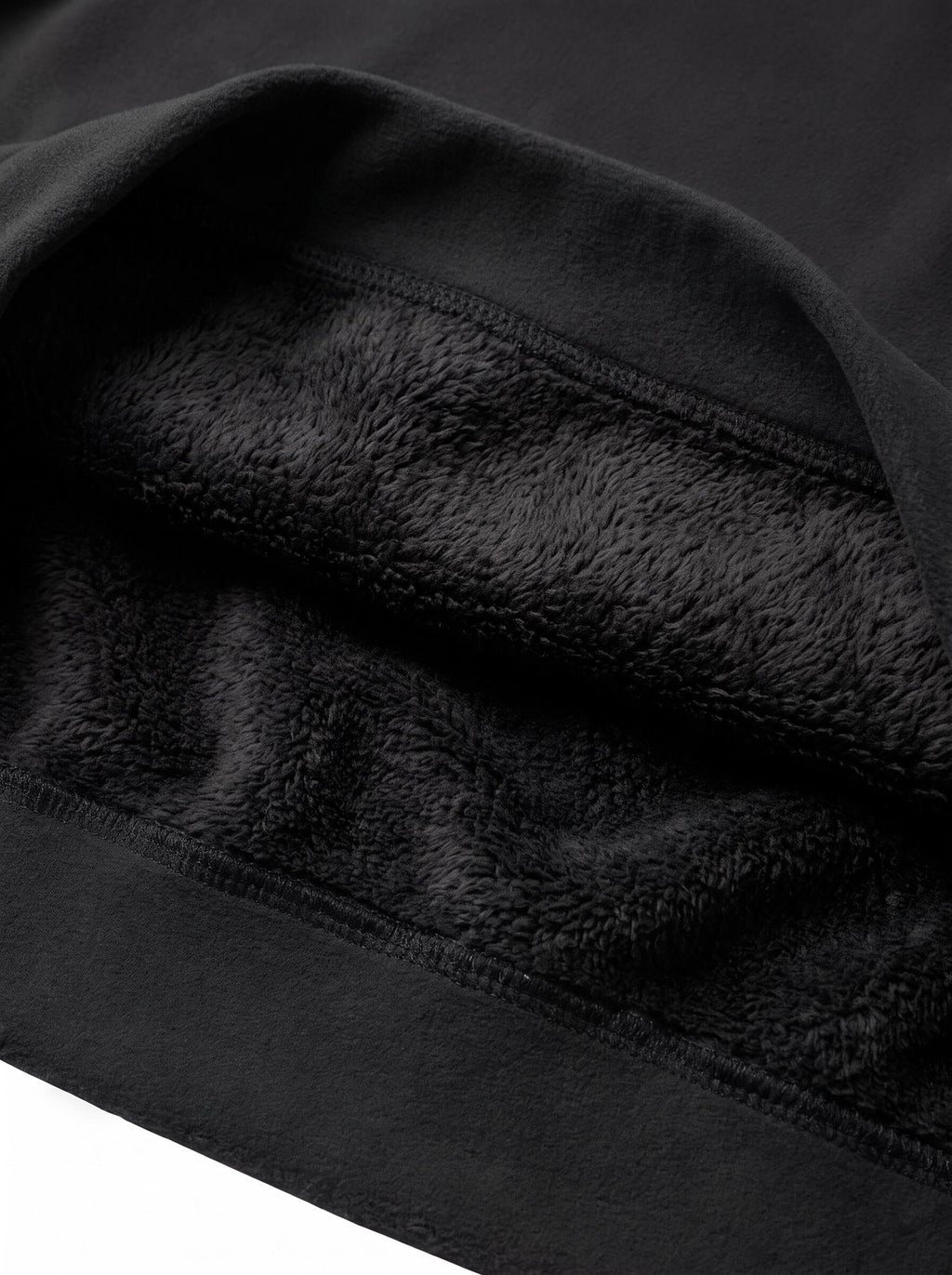 Warm Windproof Fleece Quarter-Zip Work Pullover
