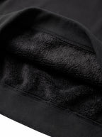 Warm Windproof Fleece Quarter-Zip Work Pullover
