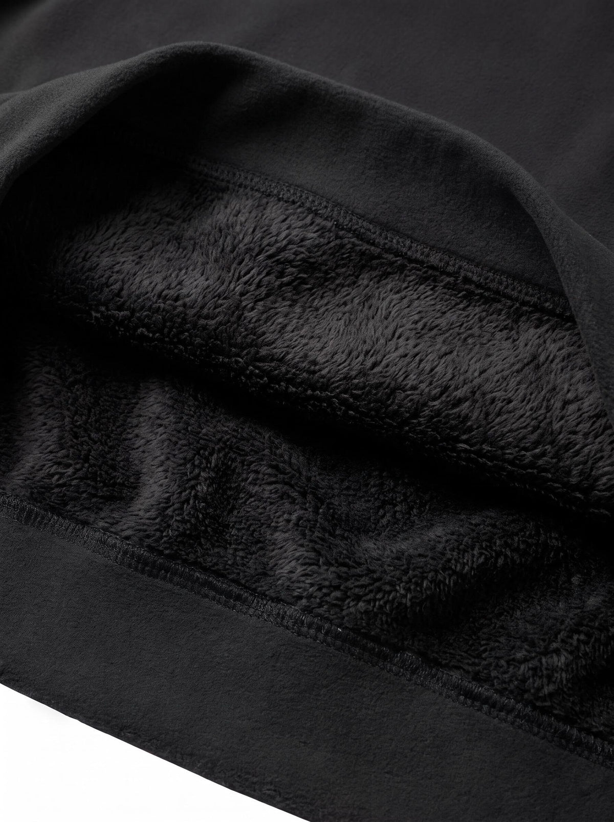 Warm Windproof Fleece Quarter-Zip Work Pullover