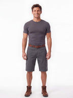Cargo Work Shorts with Zipper Pocket
