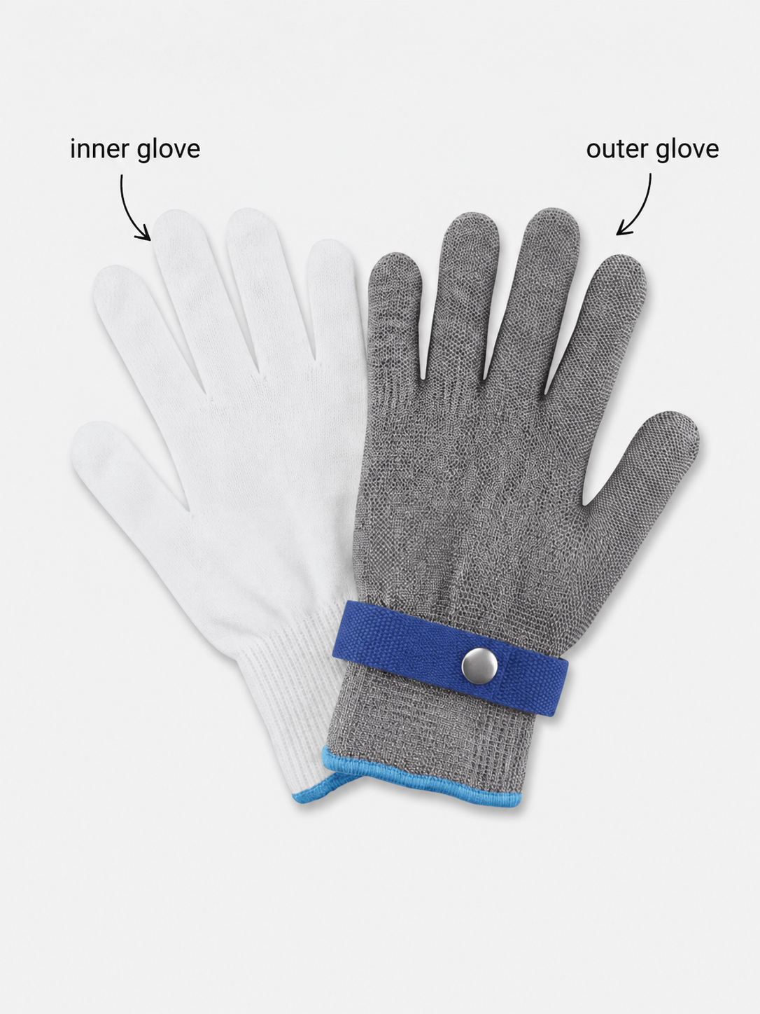 Stainless Steel Mesh Cut-Resistant Butcher Glove