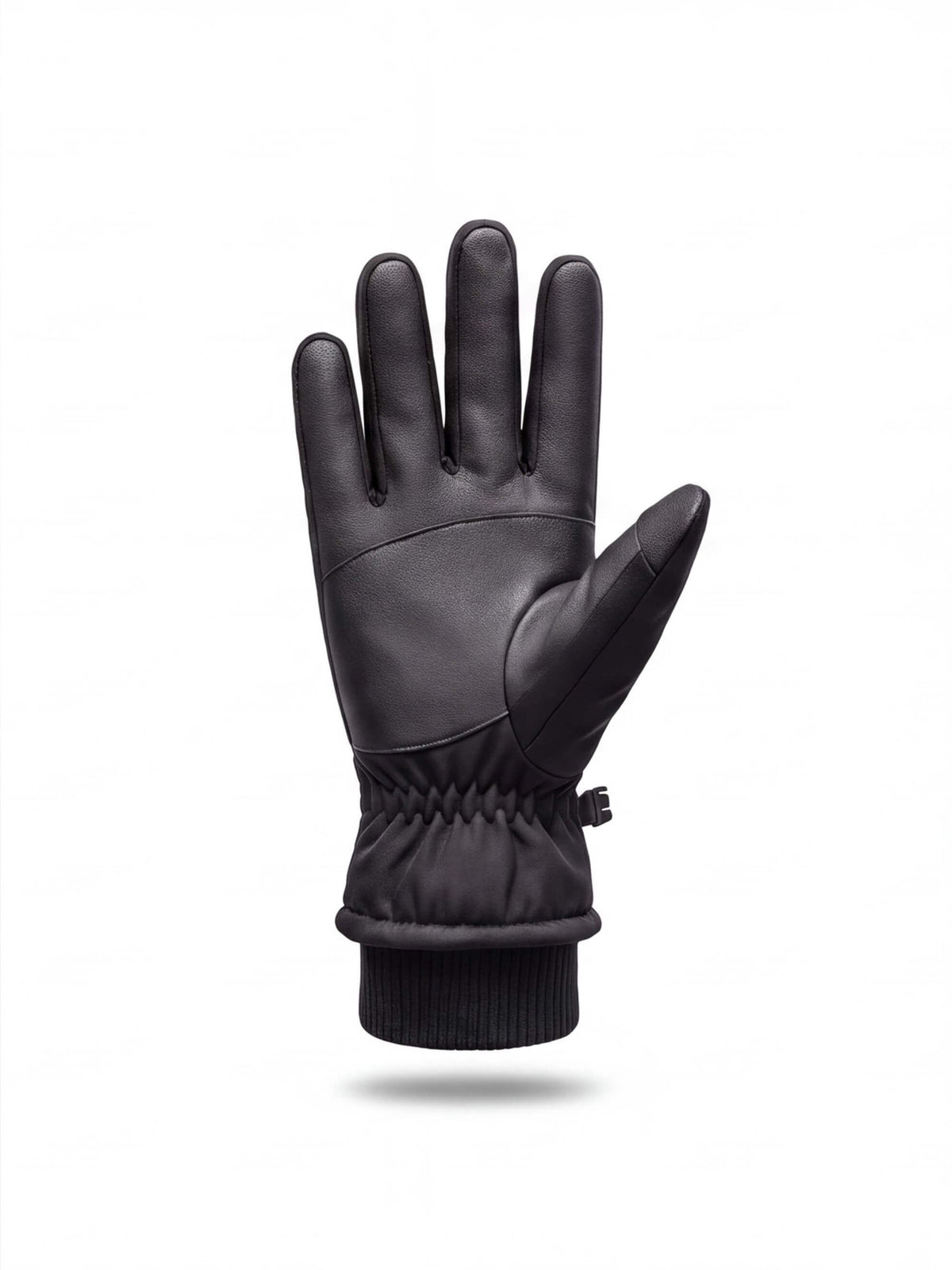 Plush-Lined Windproof Touchscreen Winter Work Gloves