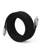 240W Magnetic Self-Coiling USB-C Work Cable