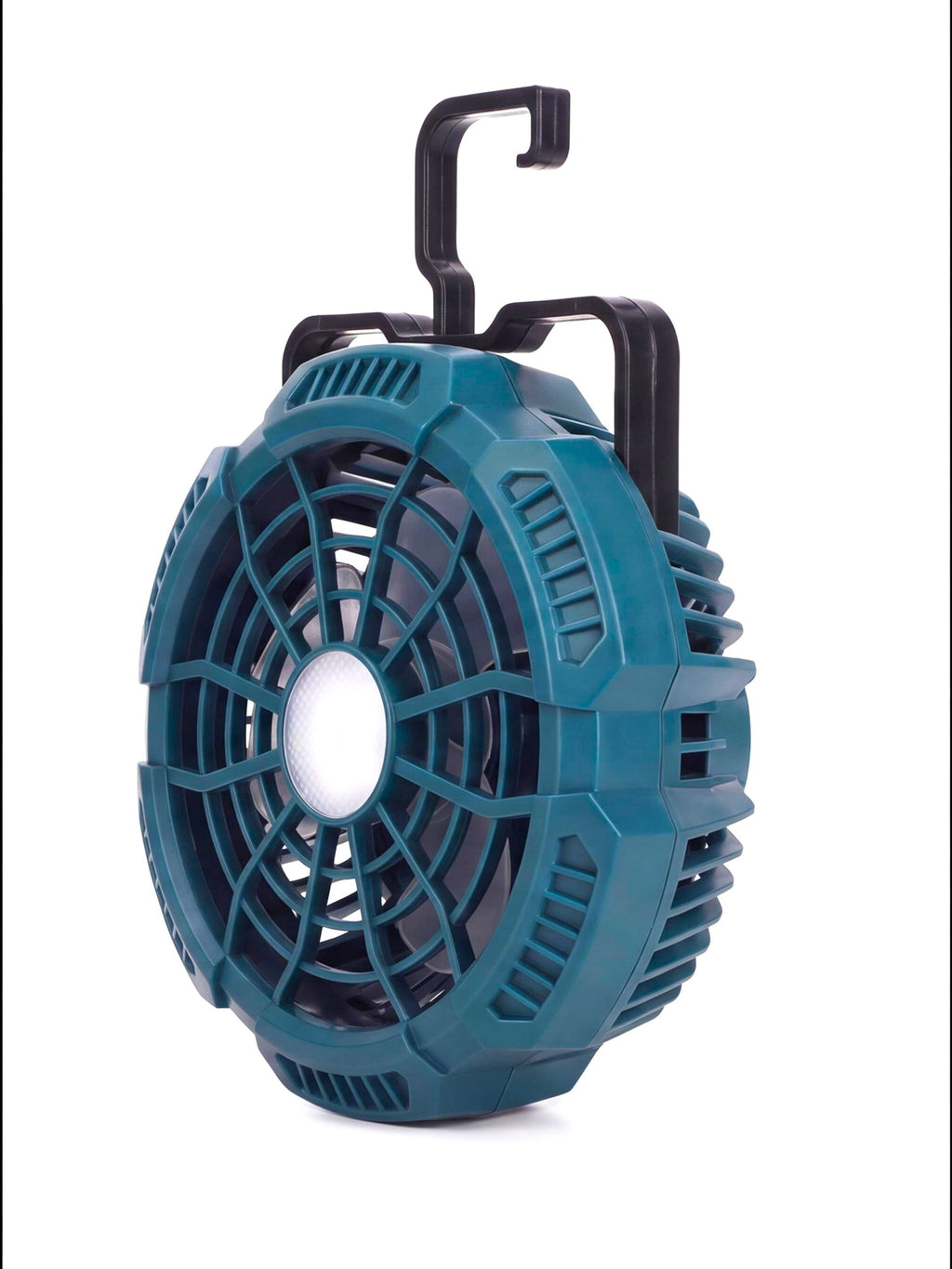 Makita-Compatible Cordless Jobsite Fan with 9W LED Light