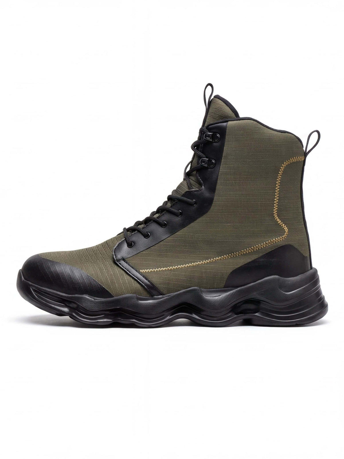 Lightweight Steel-Toe High-Top Work Boots