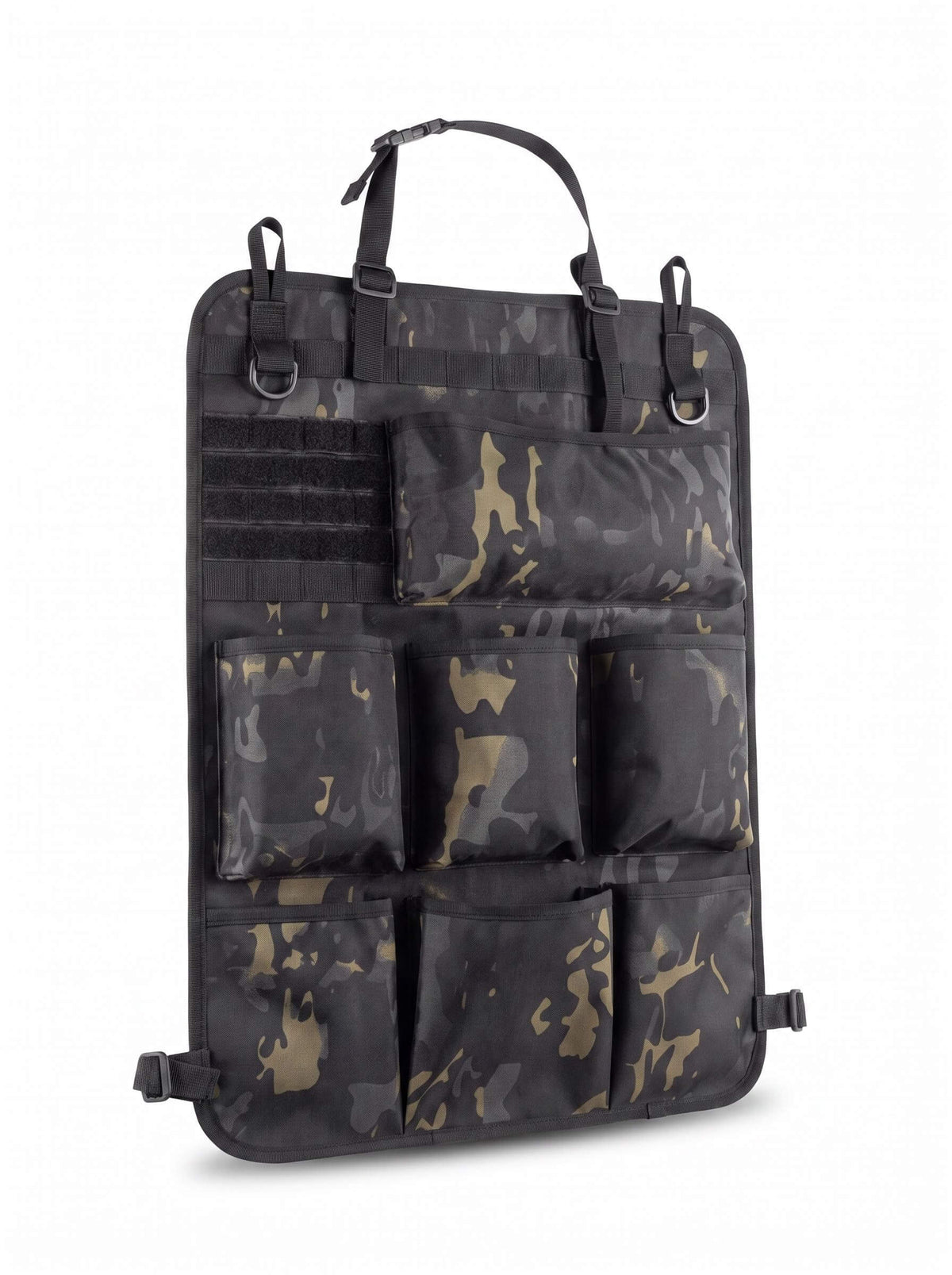 Work Truck Seat-Back Organizer with Attachment Webbing