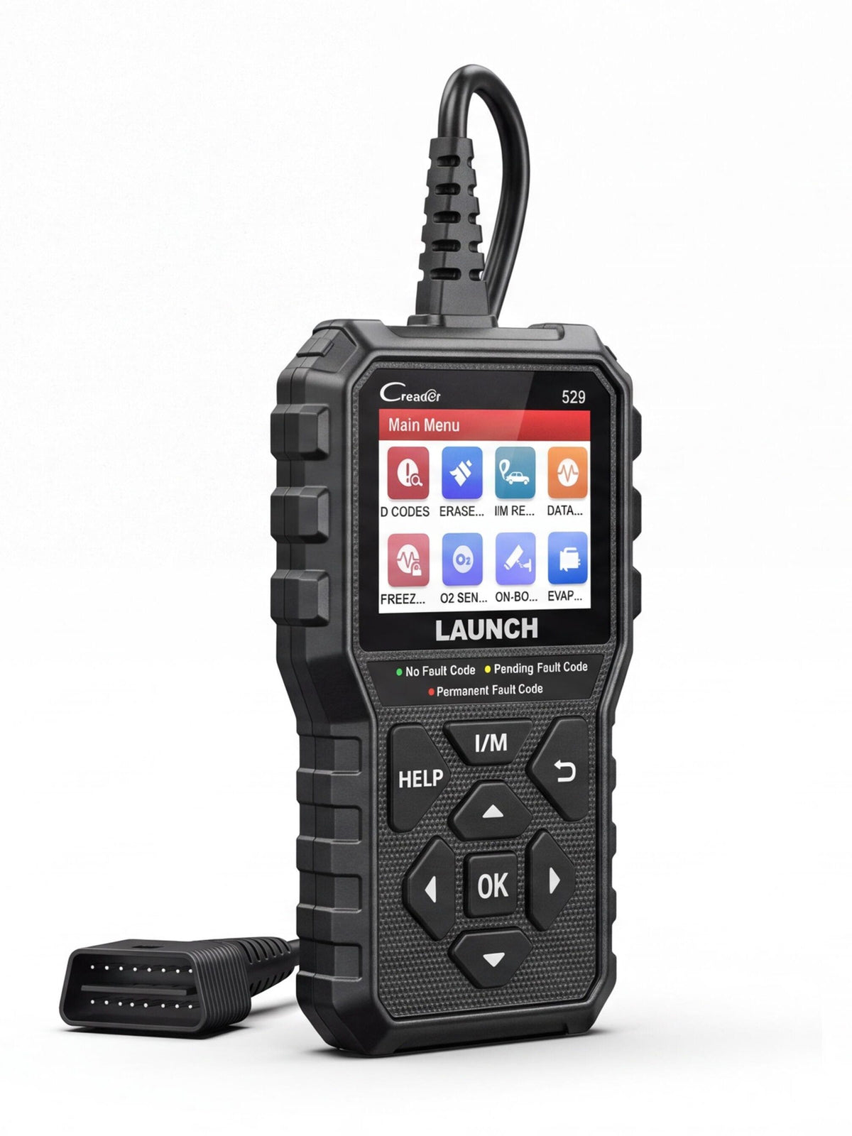 Handheld OBD2 Diagnostic Scanner with Live Data