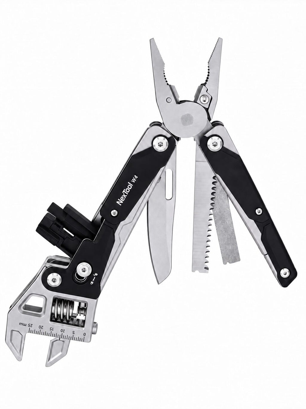 Adjustable Ratcheting Wrench Multitool for Quick Work Repairs