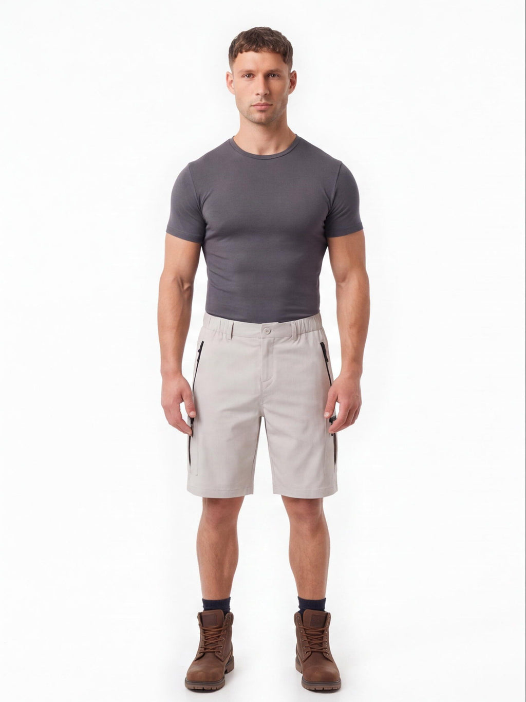 Waterproof Breathable Multi-Pocket Summer Work Shorts