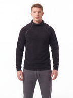 Warm Windproof Fleece Quarter-Zip Work Pullover