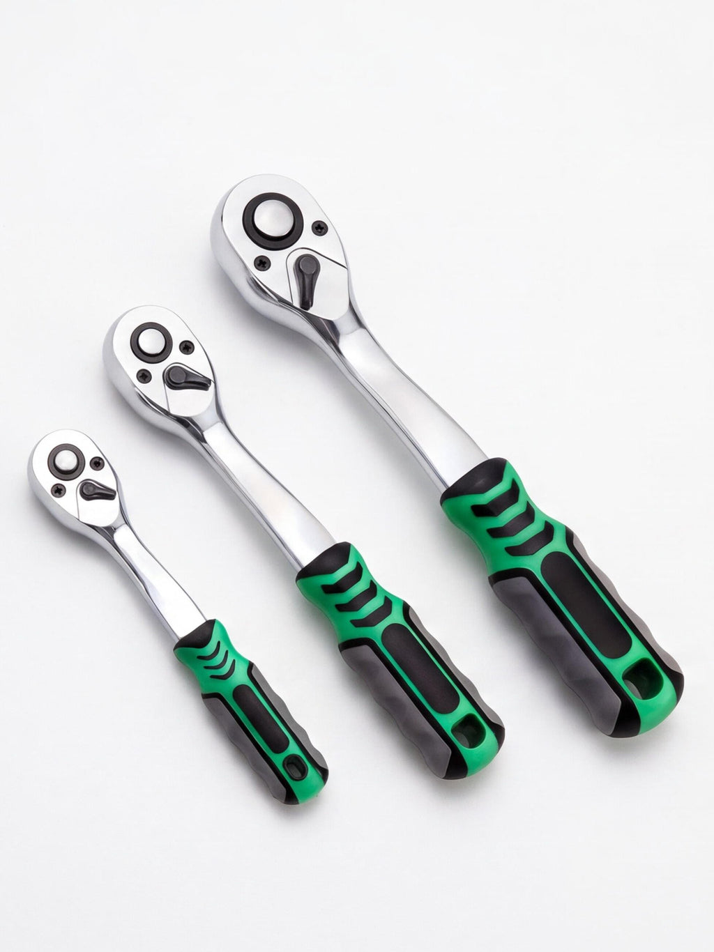 Compact Multi-Drive Ratchet Socket Set for Mechanics