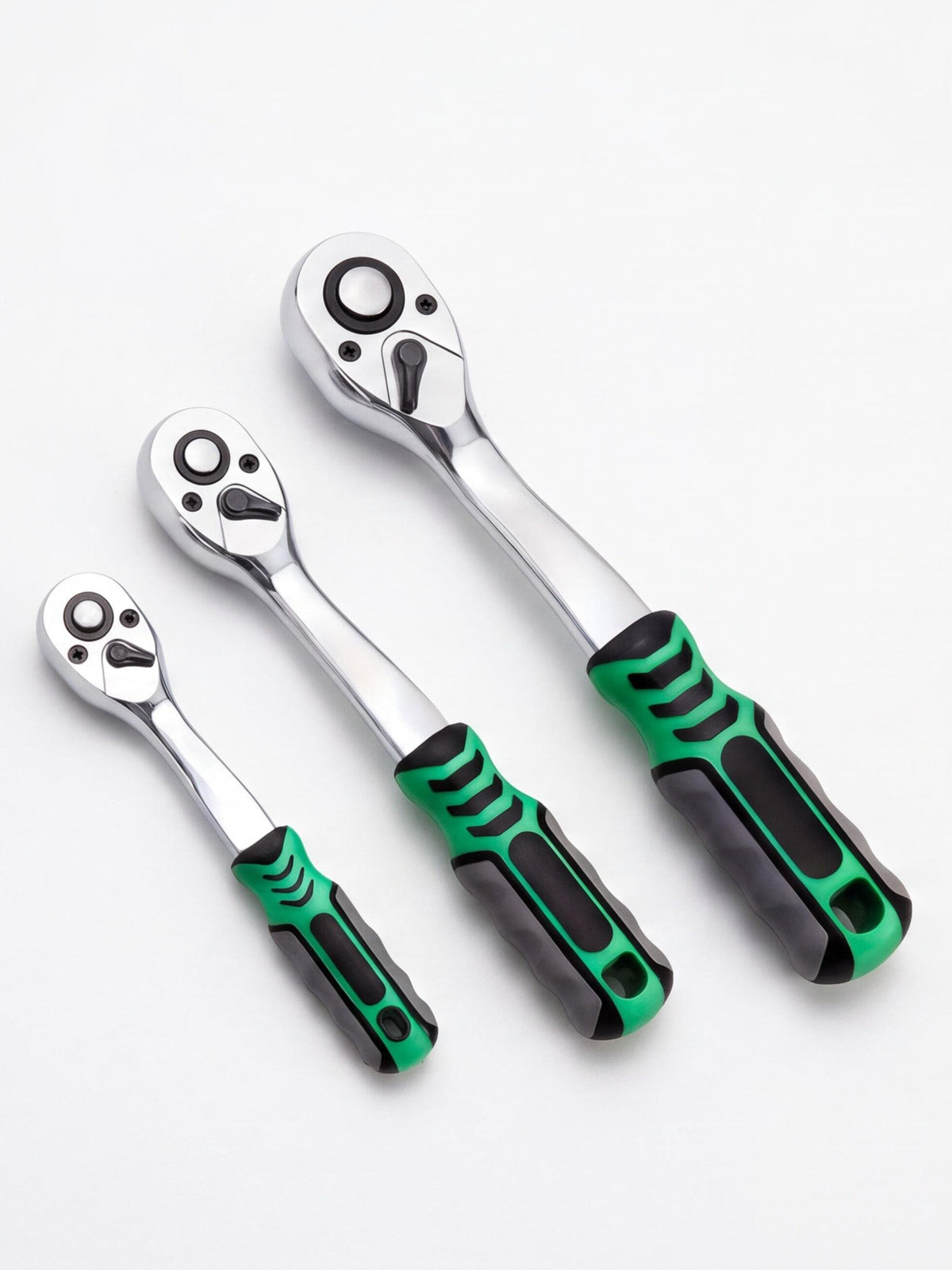 Compact Multi-Drive Ratchet Socket Set for Mechanics