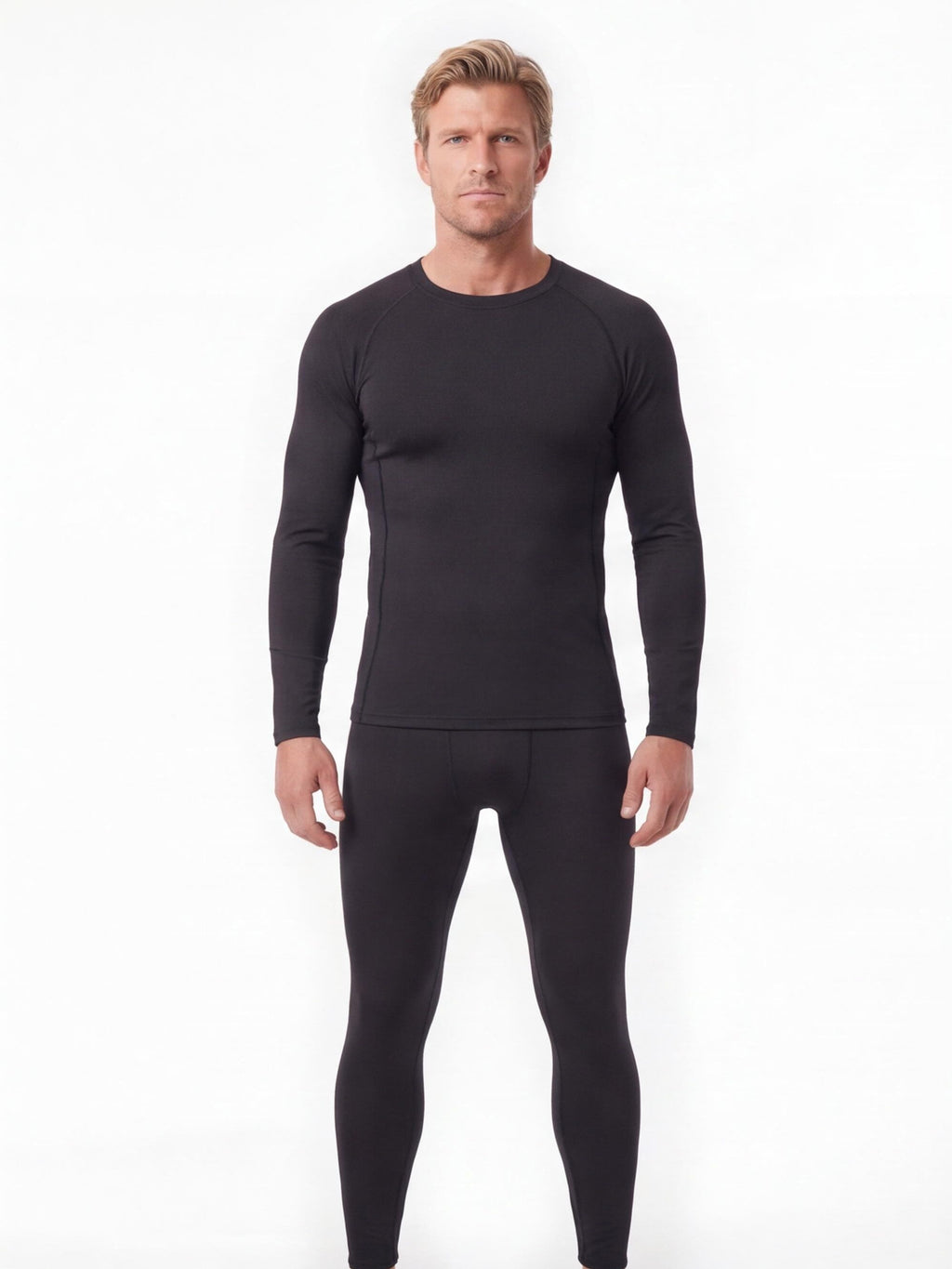 Men's 2-Piece 4-Way Stretch Thermal Work Base Layer