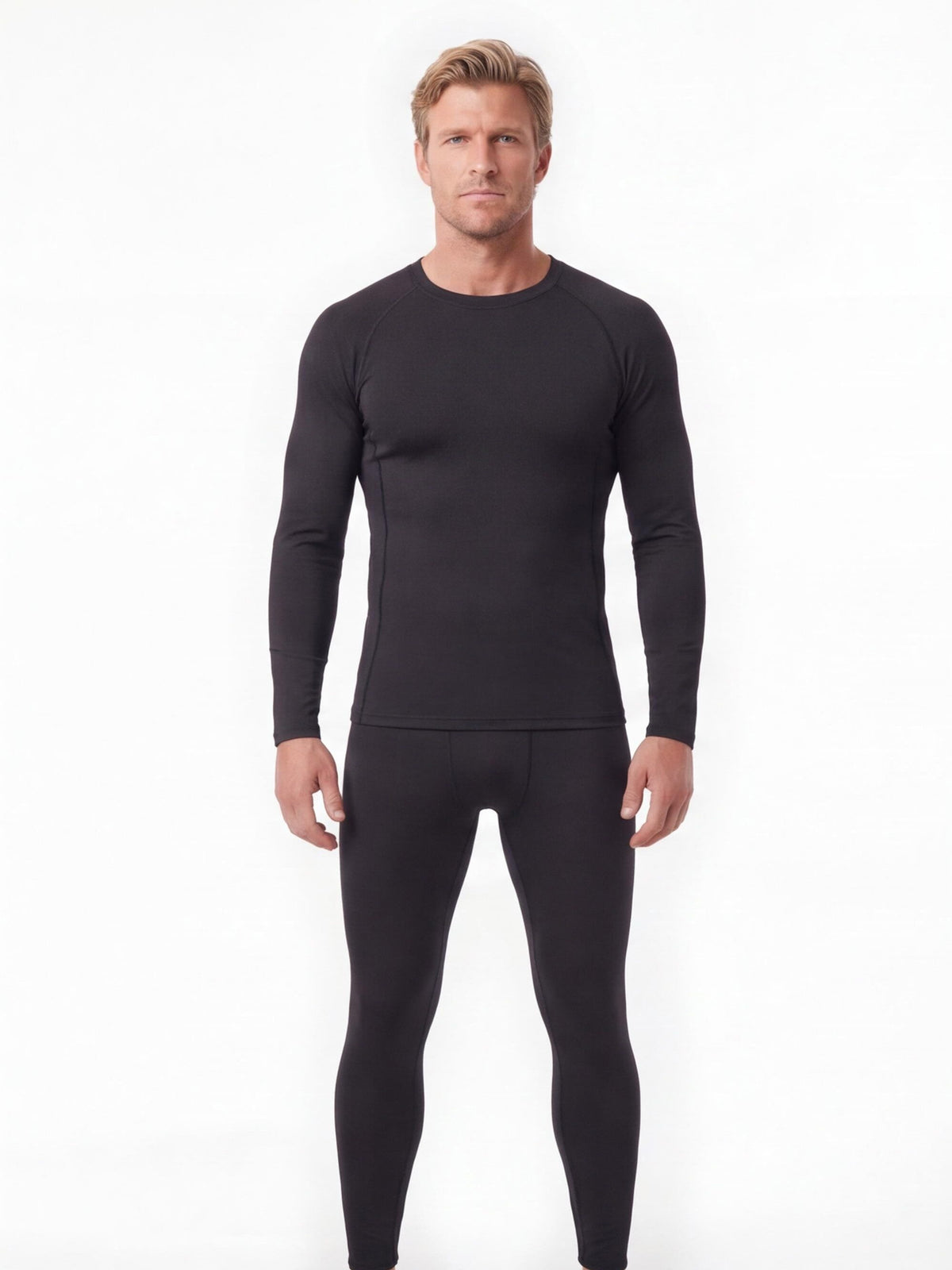 Men's 2-Piece 4-Way Stretch Thermal Work Base Layer