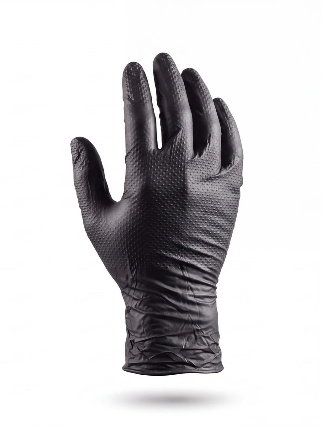 8 Mil Diamond Grip Nitrile Mechanic Gloves
