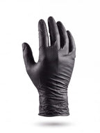 8 Mil Diamond Grip Nitrile Mechanic Gloves