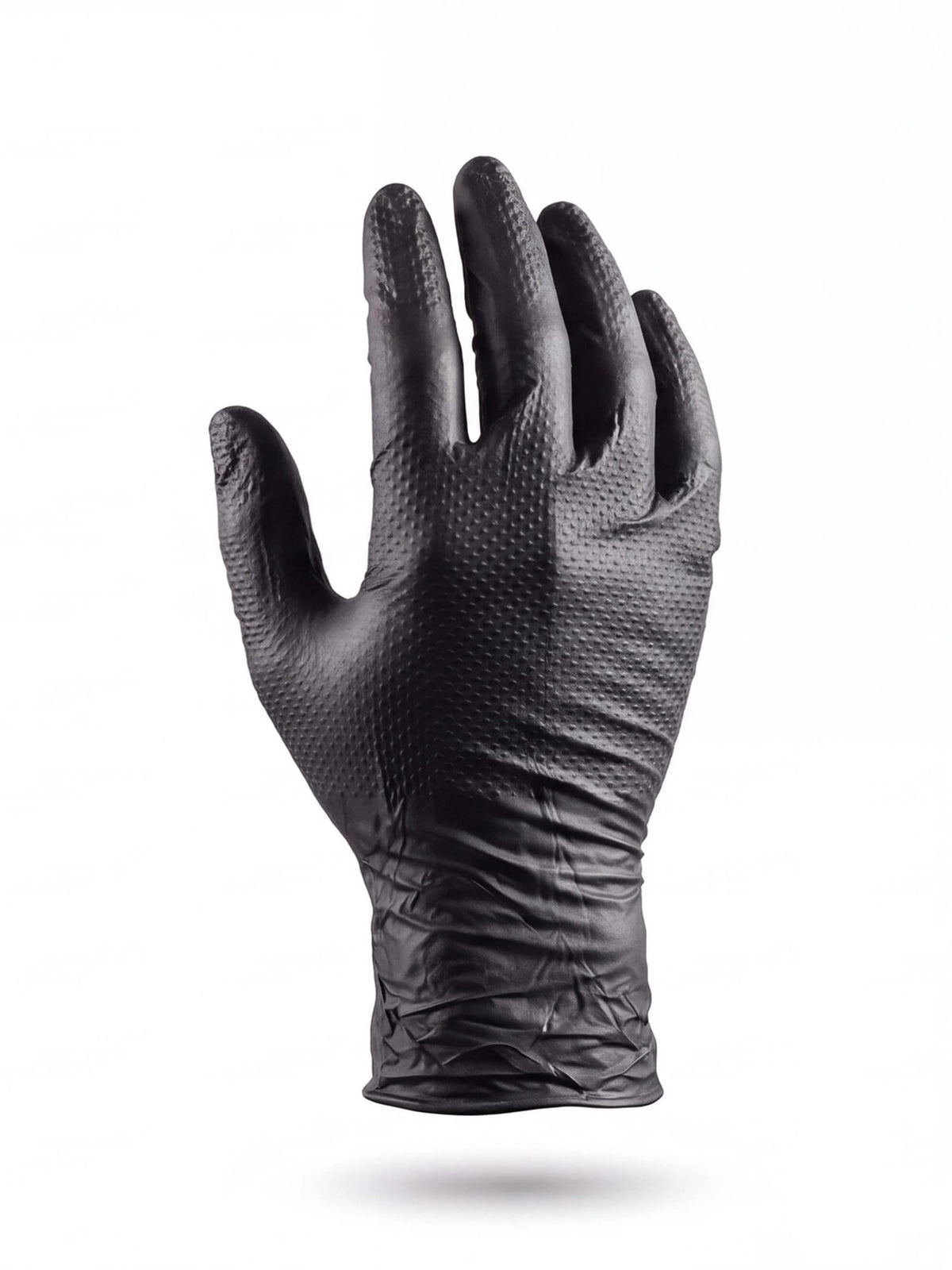 8 Mil Diamond Grip Nitrile Mechanic Gloves