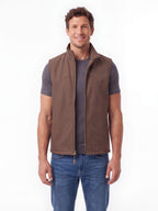 Sleeveless Zip Work Vest with Pockets
