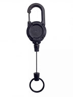 Retractable Work Key Reel with Steel Cable & Carabiner