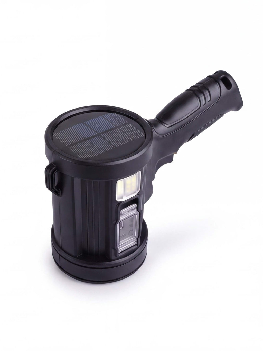 Rechargeable Solar Work Spotlight with Side Light