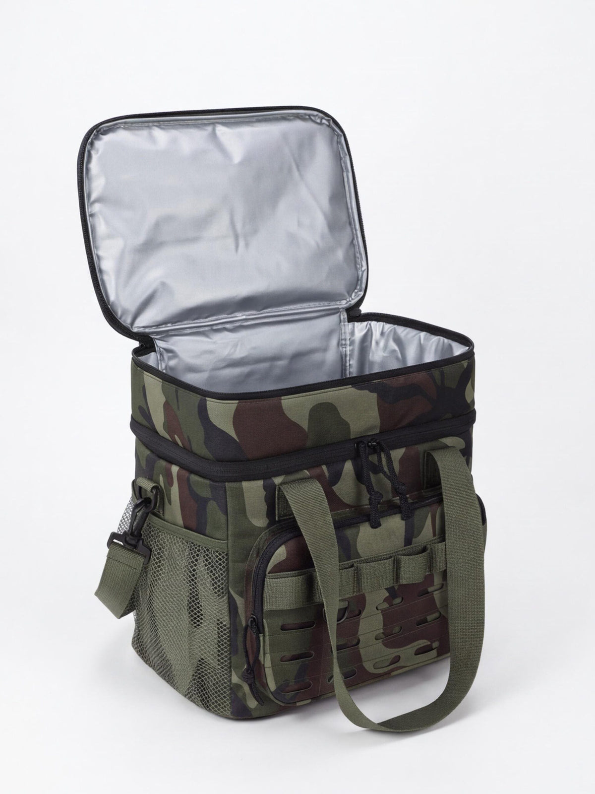 Large-Capacity Work Lunch Cooler with Organizer Pockets