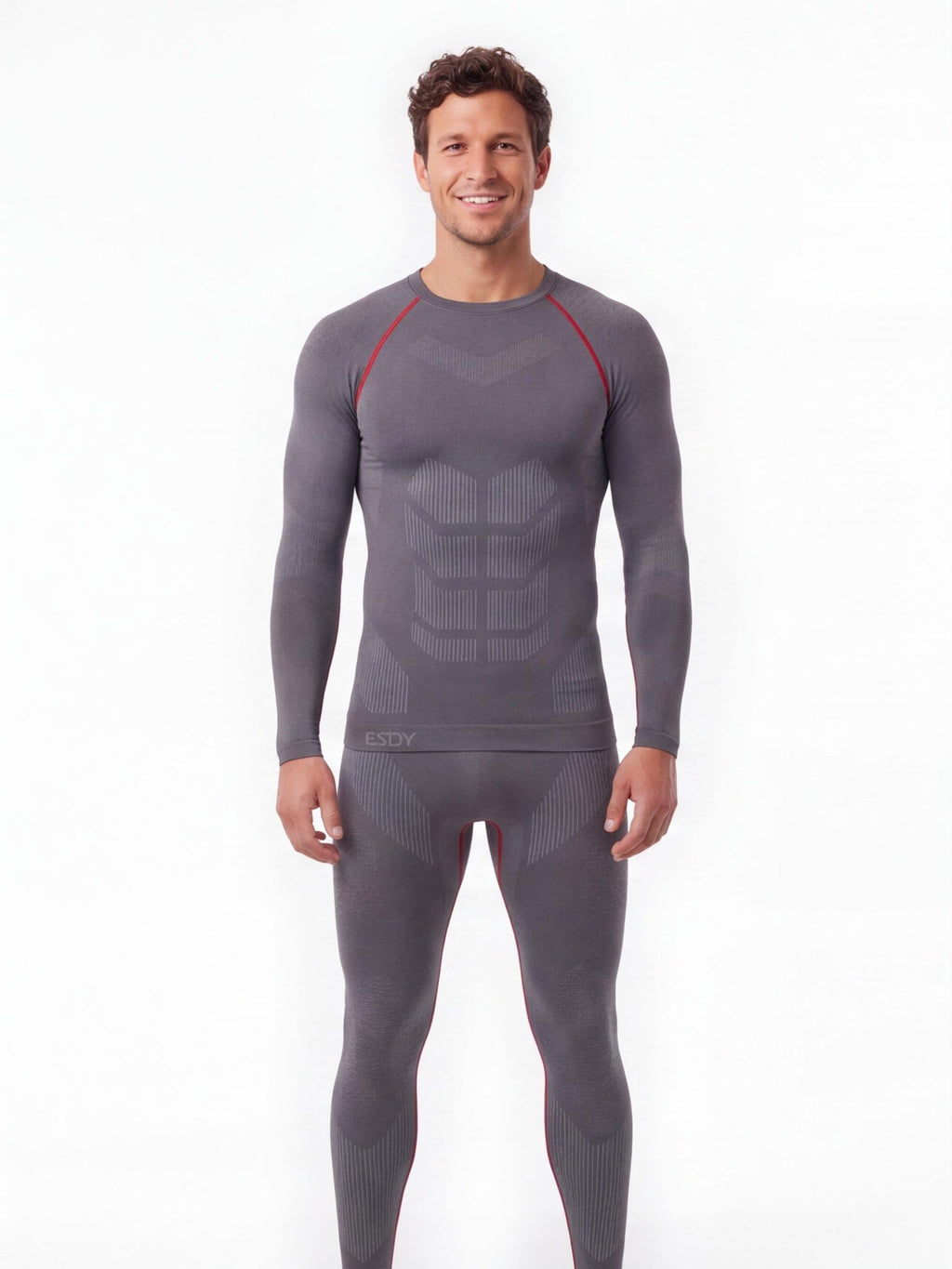 Men's Seamless Thermal Base Layer Set for Cold Work