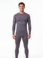 Men's Seamless Thermal Base Layer Set for Cold Work