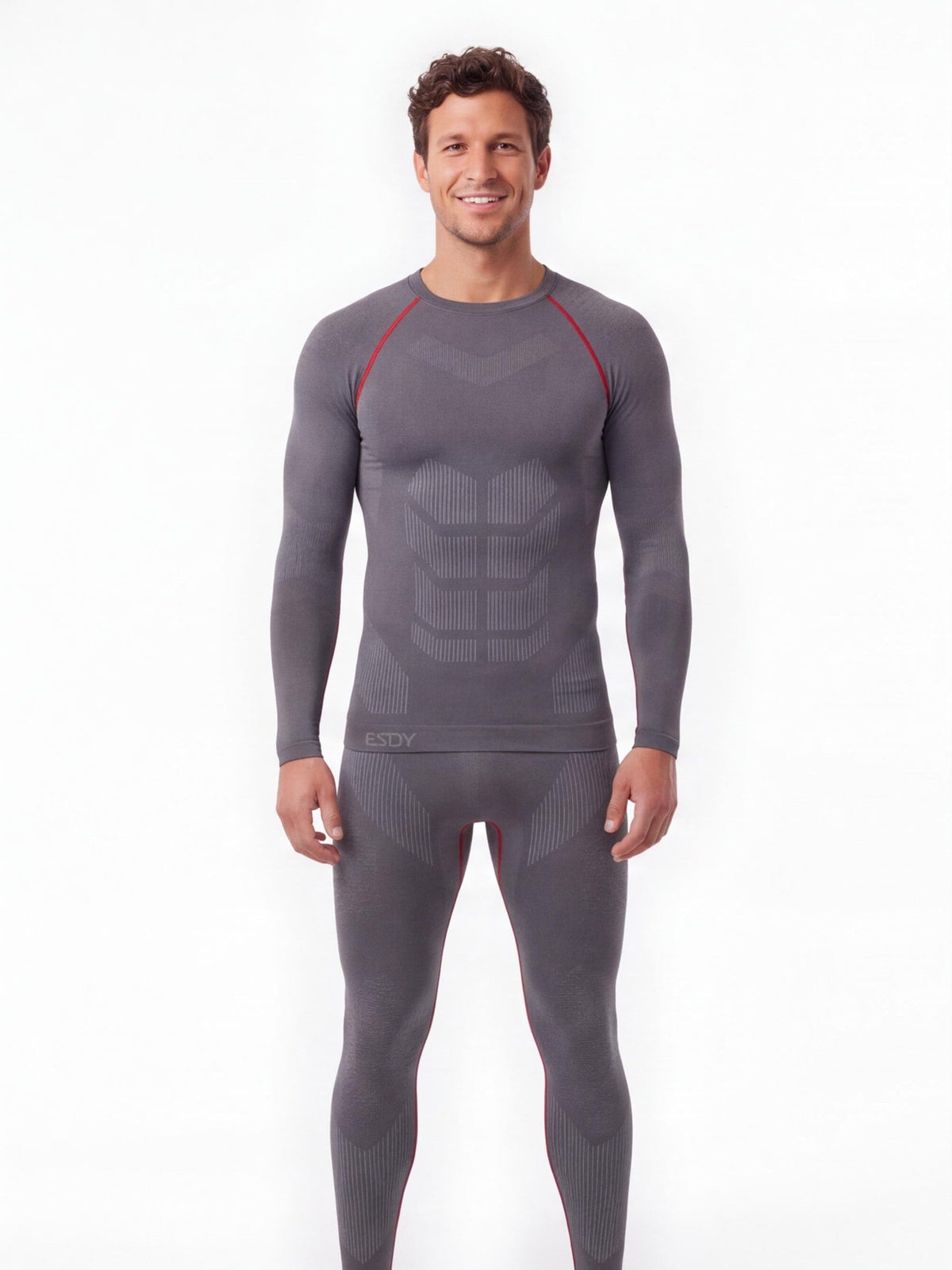 Men's Seamless Thermal Base Layer Set for Cold Work