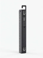 Rechargeable Folding Magnetic Inspection Light with 15cm Ruler