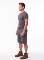 Cargo Work Shorts with Zipper Pocket