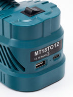 18V to 12V & USB Jobsite Power Adapter