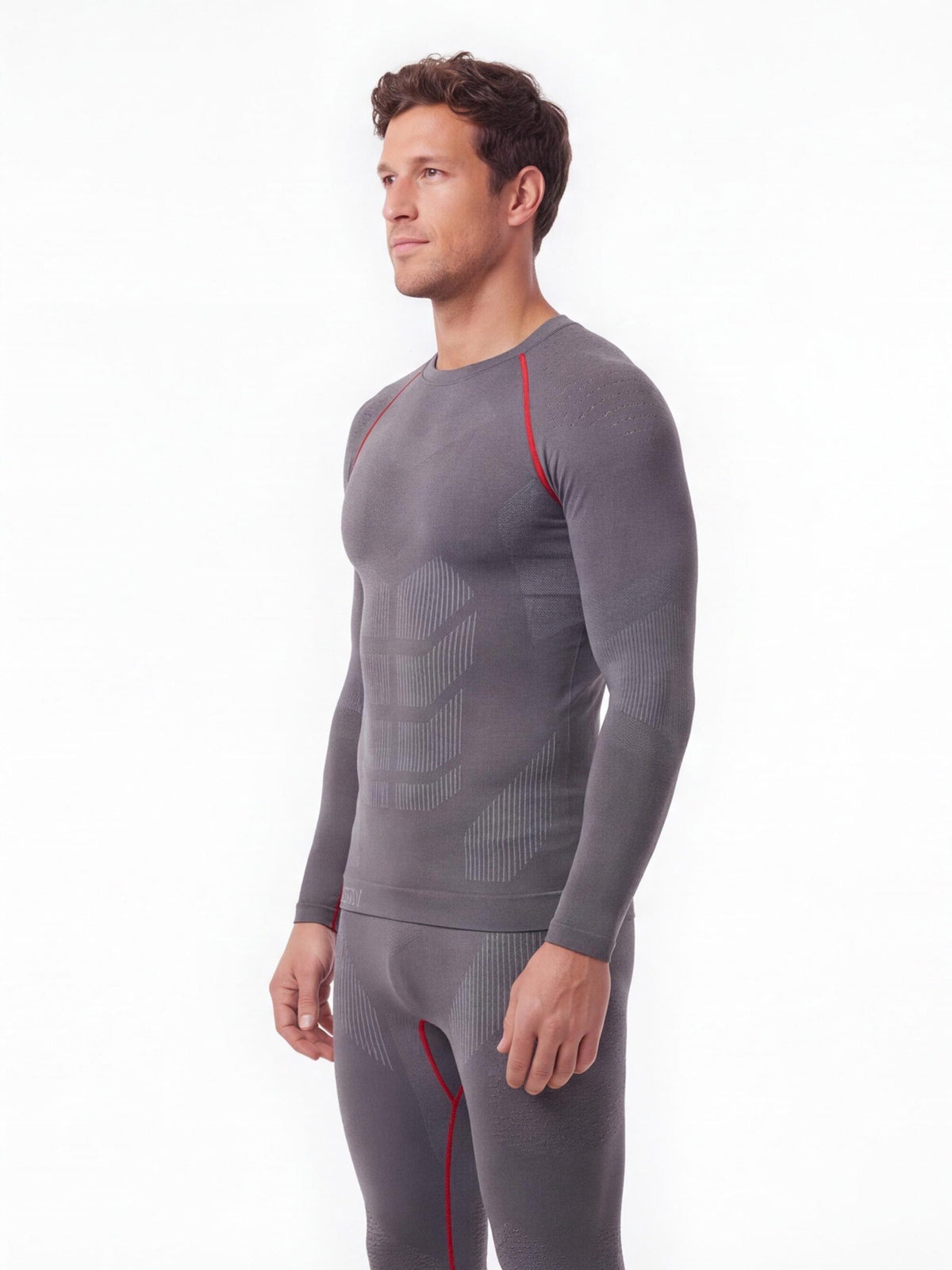 Men's Seamless Thermal Base Layer Set for Cold Work