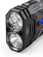 Rechargeable Magnetic Triple-Light Work Flashlight