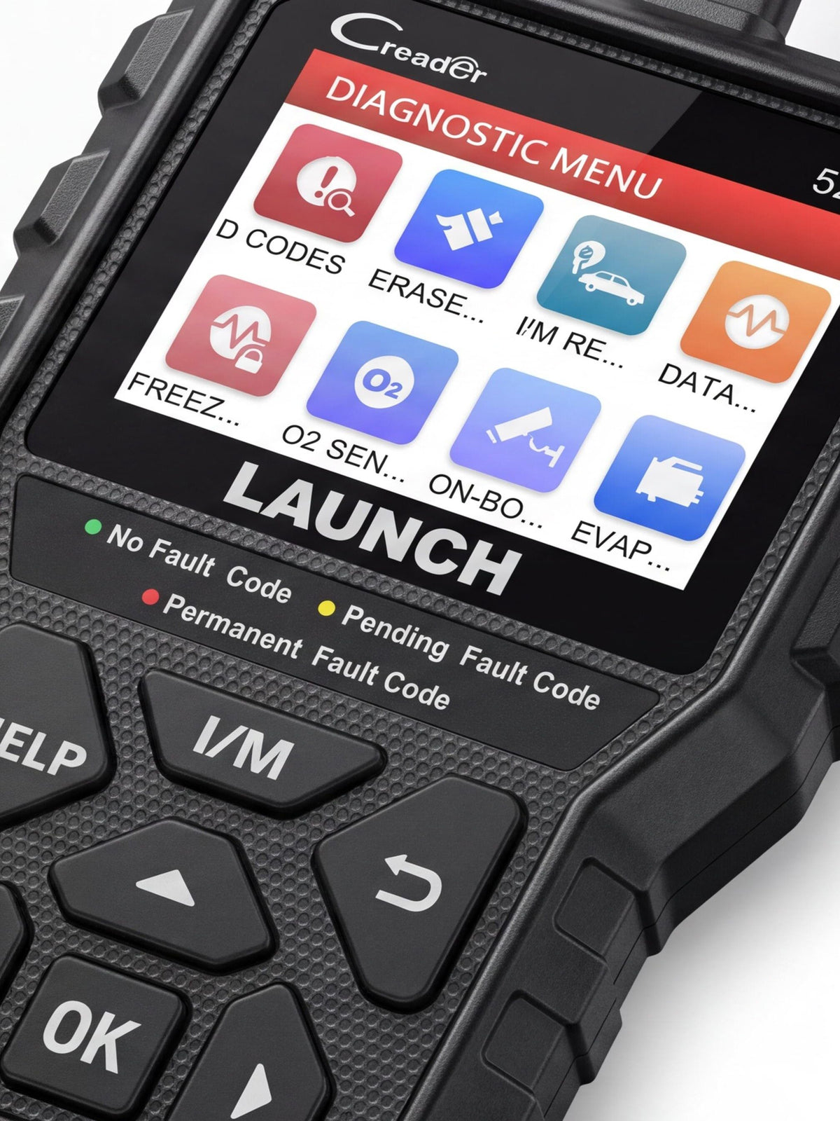Handheld OBD2 Diagnostic Scanner with Live Data
