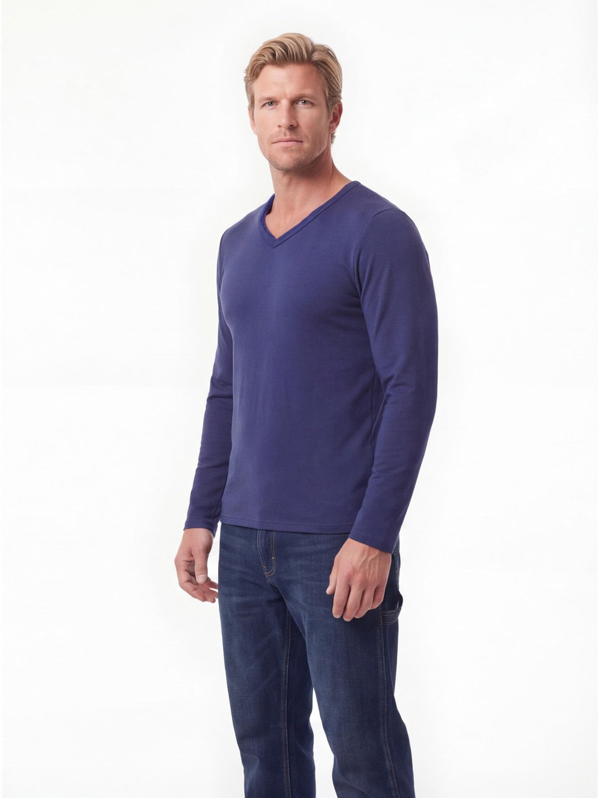2-Pack Plush-Lined Thermal Work Tops for Cold Weather