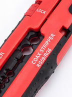 Compact Wire & Coax Cable Stripper Cutter Tool