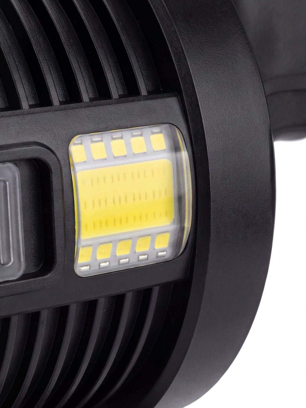 Rechargeable Solar Work Spotlight with Side Light