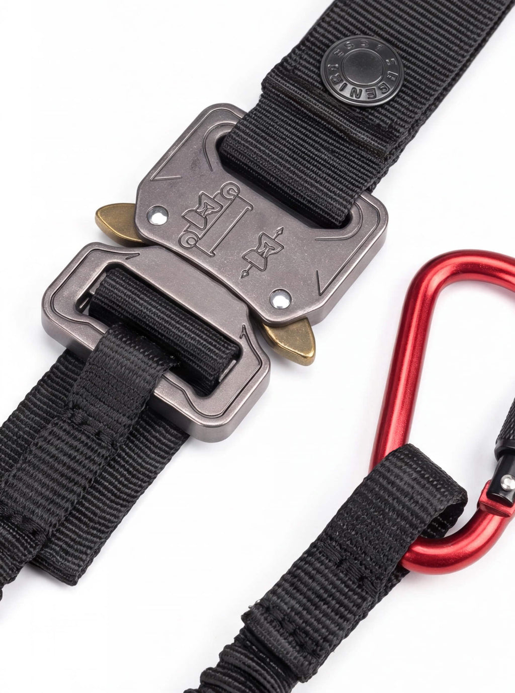 Elastic Quick-Release Tool Lanyard with Carabiner