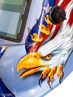 Auto-Darkening Welding Helmet with Eagle Graphic