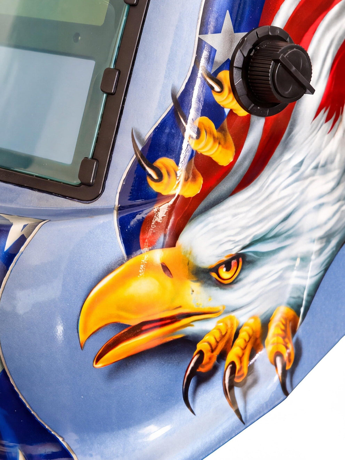 Auto-Darkening Welding Helmet with Eagle Graphic