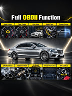 Bluetooth Full-System OBD2 Diagnostic Scanner with 15 Resets