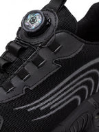 Rotating-Dial Steel Toe Puncture-Resistant Work Shoes