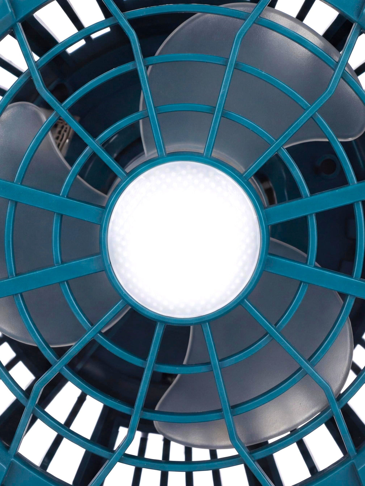 Makita-Compatible Cordless Jobsite Fan with 9W LED Light