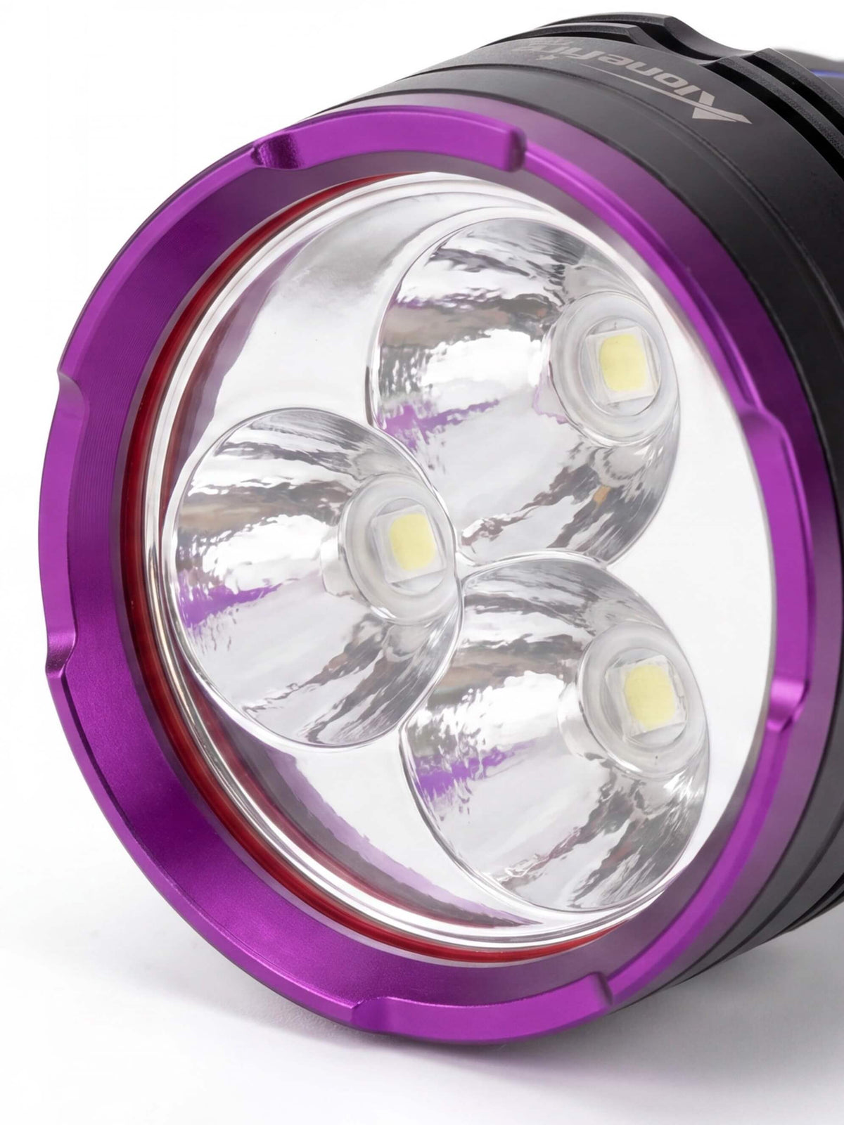 365nm / 395nm Triple-LED UV Inspection Flashlight