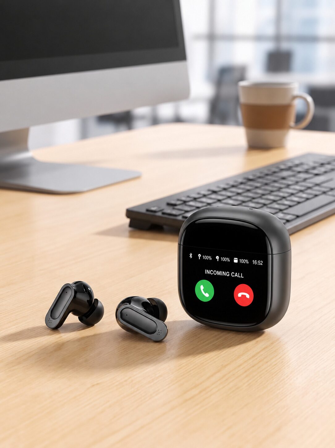 Smart Touch ANC Bluetooth Workday Earbuds