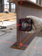 Magnetic Digital Angle Meter with Three Laser Lines