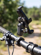 CNC Aluminum Anti-Shake Handlebar Phone Mount