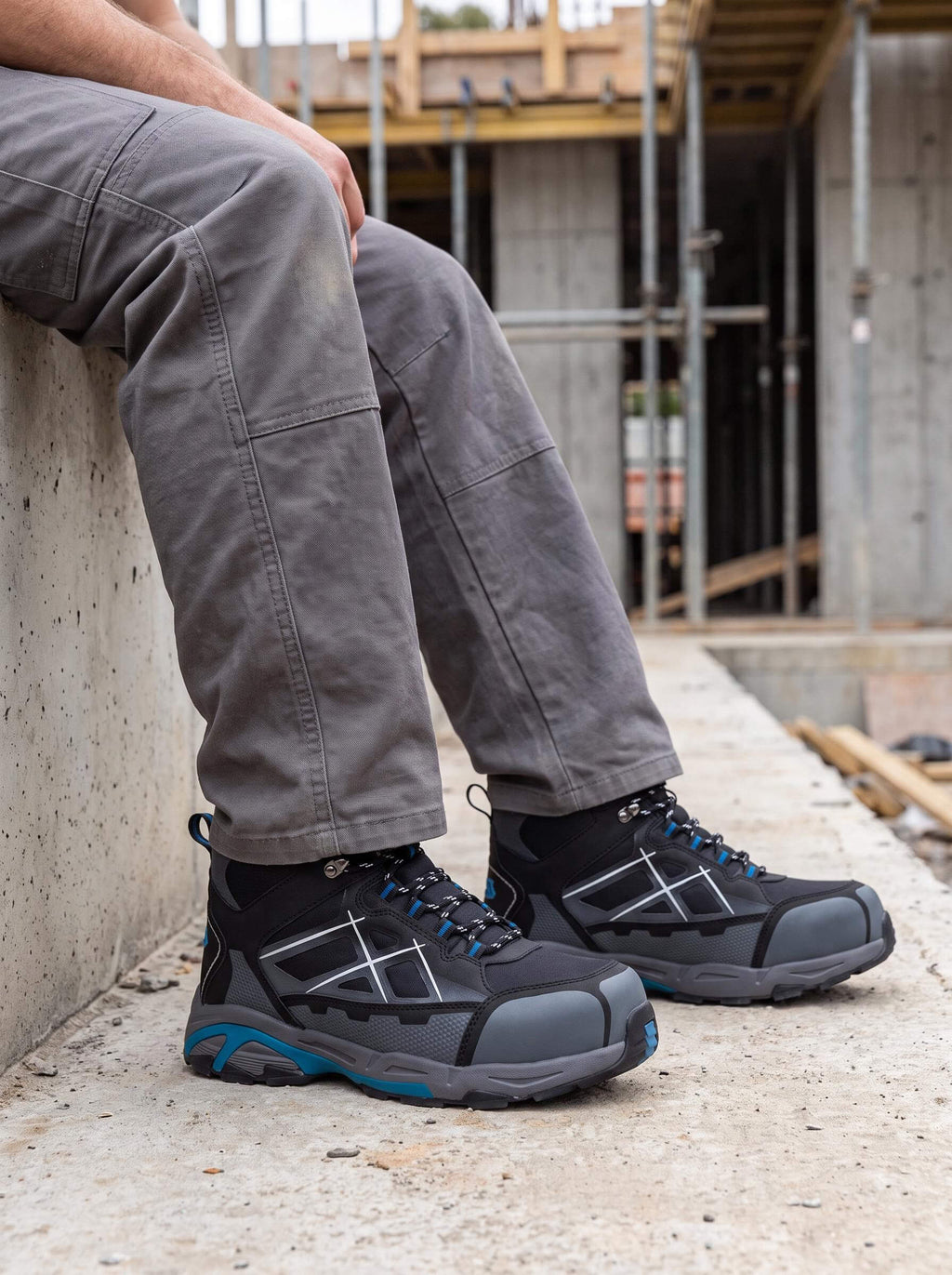 Steel Toe Puncture-Resistant Work Boots