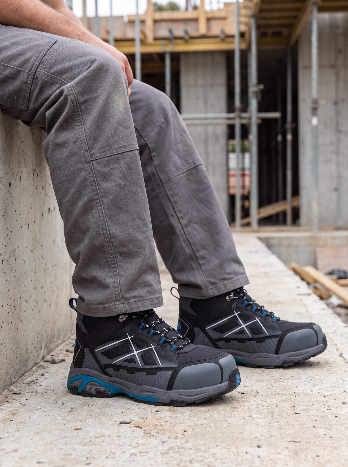 Steel Toe Puncture-Resistant Work Boots